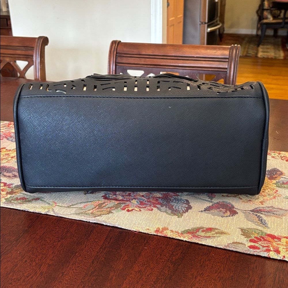 Carven Paris Saffiano Leather Handbag - Picture 7 of 16